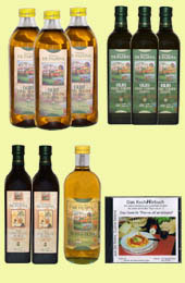 Geschenkpaket Olivenöl aus Italien